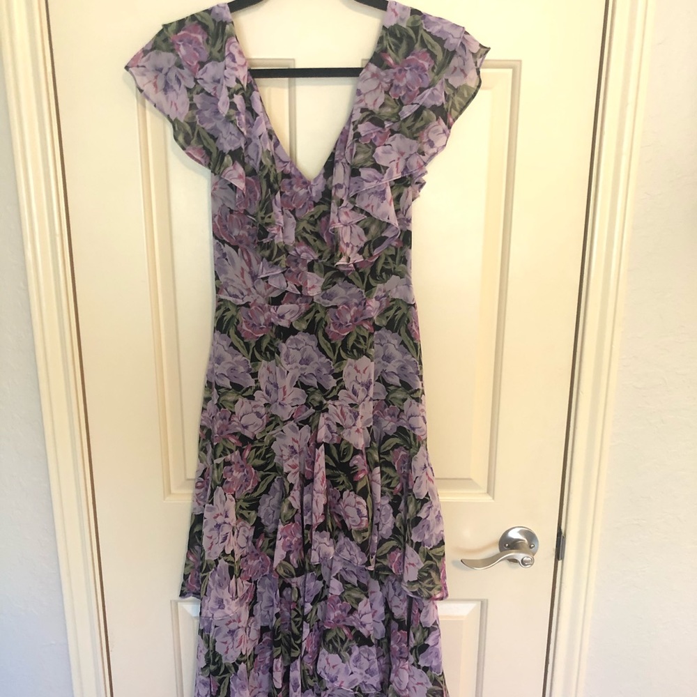 Wayf Chelsea Tiered Ruffle Maxi Dress